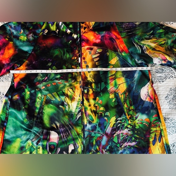 Marylou Osbolt Sloer Fibre Arts Jacket size 2 wearable art - Picture 7 of 10